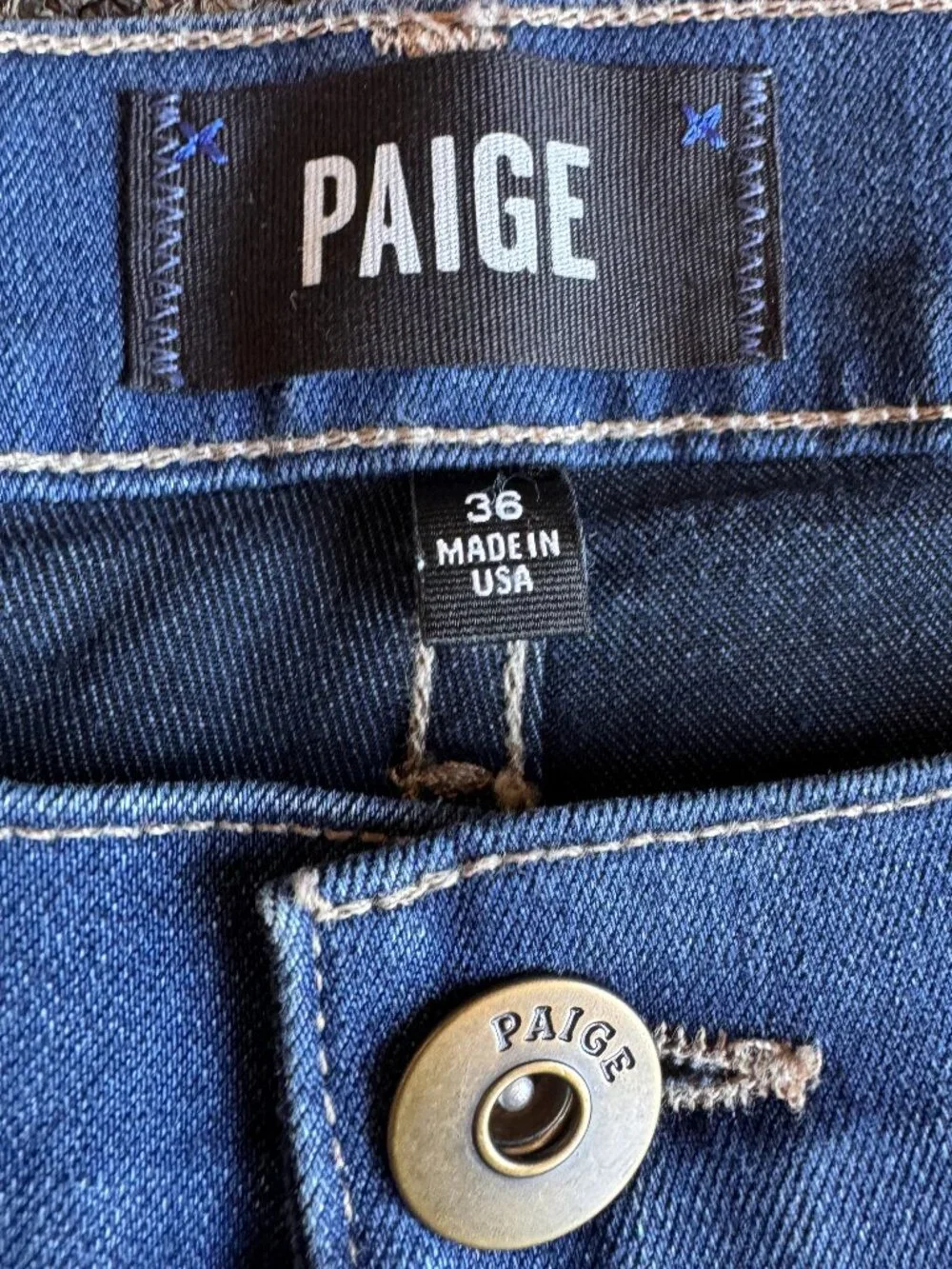 Paige Normandie Straight leg Jeans